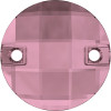 Swarovski 3220 10mm Chessboard Sew On Stones Crystal Antique Pink ( 192 pieces)