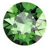 Swarovski 2204 10mm Pure Leaf Flatback Dark Moss Green Hot Fix  ( 144 pieces)