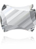 Swarovski 2540 12mm Curvey Flatback Crystal Bermuda Blue