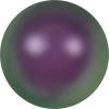 Swarovski 5811 12mm Large Hole Pearls Crystal Iridescent Purple Pearl