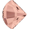 Swarovski 2714 10mm Fan Flatback Blush Rose Hot Fix