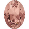 Swarovski 4120 18mm Oval Fancy Stones Blush Rose