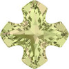 Swarovski 4784 8mm Greek Cross Fancy Stones Crystal Luminous Green