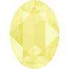 Swarovski 4120 18mm Oval Fancy Stones Crystal Powder Yellow