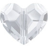 Swarovski 5741 12mm Love Beads Crystal