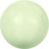 Swarovski 5810 12mm Round Pearls Pastel Green Pearl