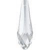 Swarovski 6530 30mm Pure Drop (half hole) Pendants Crystal