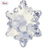 Swarovski 2753 14mm Edelweiss Flatbacks White Opal