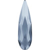 Swarovski 2304 10mm Raindrop Flatback Crystal Blue Shade Hot Fix