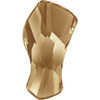 Swarovski 2798 10mm Crystal Golden Shadow Contour Flatback . Crystal Golden Shadow is a soft, elegant, light brownish color with a sparkling effect that blends perfectly with a multitude of colors and is extremely popular for wedding jewelry and is celebrated as one of the most popular shades ever made.  . Swarovski Crystal is the finest quality precision-cut crystal in the world. Fashionable and sophisticated styles are infused with rich colors and lavish coatings. SWAROVSKI ELEMENTS are essential in creating captivating jewelry designs of exceptional radiance and quality.