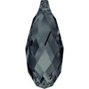 Swarovski 6010 11mm Briolette Pendants Graphite (144 pieces )