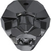 Swarovski 5751 19mm Panther Beads Crystal Silver Night 2X (1 piece)