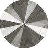 Swarovski 1122 14mm Crystal Dark Grey Lacquer Xilion Round Stones