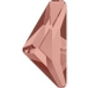 Swarovski 2738 10mm Triangle Alpha Flatbacks Blush Rose Hot Fix (144 pieces)