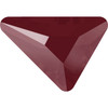 Swarovski 2739 6mm Crystal Dark Red Lacquer Triangle Beta Flatbacks