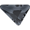 Swarovski 2739 6mm Crystal Silver Night Hot Fix Triangle Beta Flatbacks