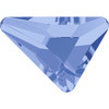 Swarovski 2739 7mm Light Sapphire Hot Fix Triangle Beta Flatbacks