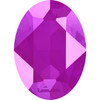 Swarovski style # 4120 Oval Fancy Stones Crystal Peony Pink