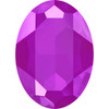 Swarovski style # 4127 Oval Fancy Stones Crystal Peony Pink