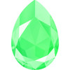 Swarovski style # 4327 Pearshape Fancy Stones Crystal Mint Green