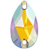 Swarovski 3230 18mm Pear Sew On Stones Light Topaz Shimmer