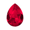 Swarovski 4328 8mm Xilion Pear Fancy Stones Scarlet