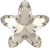 Swarovski 4754 13mm Starbloom Fancy Stones Crystal Silver Shade