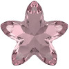 Swarovski 4754 18mm Starbloom Fancy Stones Crystal Antique Pink