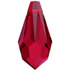 Swarovski 6000 11mm Lancia Pendants Scarlet