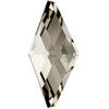 Swarovski 2773 5mm Diamond Shape Flatback Crystal Silver Shade Hot Fix  Flatbacks