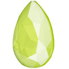 Swarovski 4320 18mm Pearshape Fancy Stones Crystal Lime  Fancy Stones