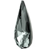 Swarovski 4322 10mm Teardrop Fancy Stones Black Diamond  Fancy Stones