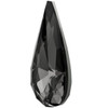 Swarovski 4322 14mm Teardrop Fancy Stones Crystal Silver Night  Fancy Stones