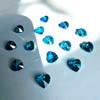 Buy Swarovski 6228 10mm Xilion Heart Pendants Blue Zircon AB  (18 pieces)