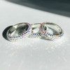 Buy Swarovski 85001 18.5mm BeCharmed Pave Thread Ring 1 hole Crystal AB (1 piece)