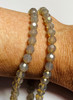 Buy Swarovski 5000 8mm Round Beads Light Grey Opal  (12 pieces)