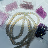 Buy Swarovski 5000 8mm Round Beads Light Grey Opal  (12 pieces)