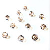 Buy Swarovski 5000 8mm Round Beads Light Peach Satin  (12 pieces)