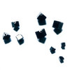 Buy Swarovski 5600 8mm Offset Cube Beads Jet   (6 pieces)
