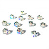 Buy Swarovski 5601 4mm Cube Beads Black Diamond AB   (36 pieces)