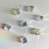 Buy Swarovski 5601 6mm Cube Beads Crystal AB  (18 pieces)