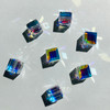 Buy Swarovski 5601 6mm Cube Beads Crystal AB  (18 pieces)