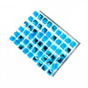 Buy Swarovski 5601 8mm Cube Beads Caribbean Blue Opal AB   (6 pieces)