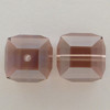 Swarovski 5601 8mm Cube Beads Rose Satin