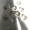 Buy Swarovski 5742 8mm Heart Beads Crystal Silver Shade   (9 pieces)