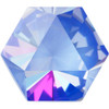 4699 Kaleidoscope Hexagon Fancy Stones 14mm Crystal Ocean DeLight