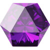 4699 Kaleidoscope Hexagon Fancy Stones 20mm Amethyst