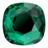 Swarovski 2471 7mm Cushion Cut Flatback Emerald