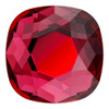 Swarovski 2471 5mm Cushion Cut Flatback Scarlet