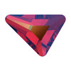 Swarovski 2739 7mm Triangle Beta Flatbacks Light Siam Shimmer